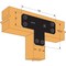 Simpson Strong-Tie Simpson Strong-Tie Avant 10.5 in. H X 5 in. W 12 Ga. Steel T Strap APVT6 - alternate 4